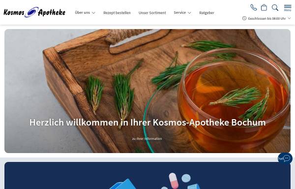 Vorschau von www.kosmos-apotheke-bochum.de, Kosmos-Apotheke