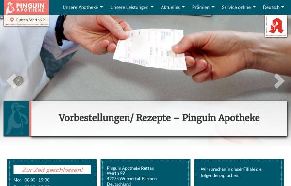 Vorschau von www.rutten-apotheke.de, Rutten-Apotheke
