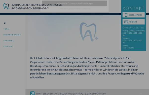 Vorschau von www.zahnarzt-puettmann.de, Dr. Michael Püttmann, Zahnarztpraxis
