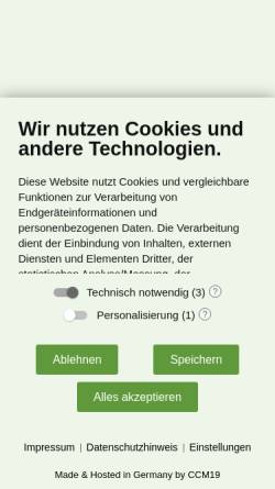 Vorschau der mobilen Webseite www.heilpraktiker-doering.de, Kordula Döring, Heilpraktikerin