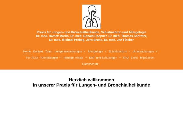 Vorschau von www.lungenarzt-dortmund.de, Gemeinschaftspraxis Gurk und Schröter