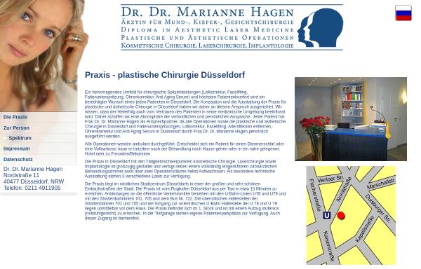 Vorschau von www.dr-med-hagen.de, Hagen, Dr. med. Dr. med. dent. Marianne