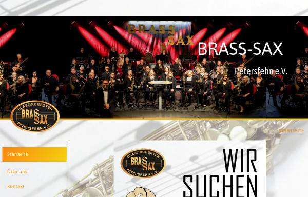 Vorschau von www.brass-sax.de, Brass-Sax Petersfehn e.V.