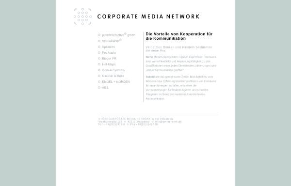 Vorschau von www.cm-network.de, Corporate Media Network / Medienproduktion