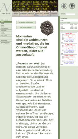 Vorschau der mobilen Webseite www.numismatik.ch, Erwin Dietrich AG