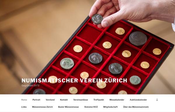Vorschau von www.nvz-ch.org, Numismatischer Verein Zürich