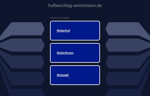 Vorschau von www.hufbeschlag-weichmann.de, Hufbeschlag Weichmann