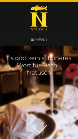 Vorschau der mobilen Webseite www.natusch.de, Natusch