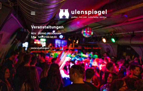 Vorschau von www.ulenspiegel-giessen.de, Ulenspiegel Gießen