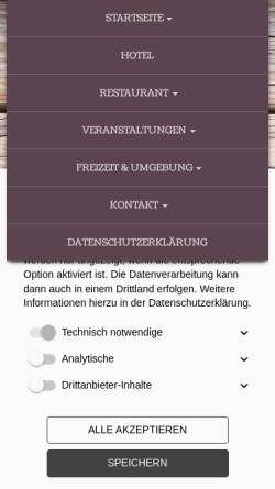 Vorschau der mobilen Webseite www.zumtorwaechter.de, Gasthaus und Hotel 