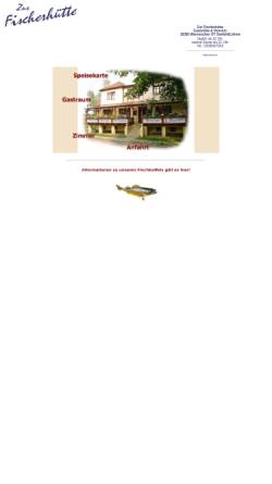 Vorschau der mobilen Webseite www.zur-fischerhuette.de, Zur Fischerhütte Gaststätte und Pension