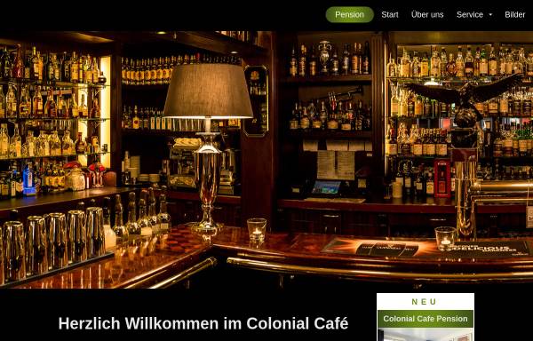 Vorschau von www.colonial-cafe.de, Colonial Café - Inh. Christian Heinze