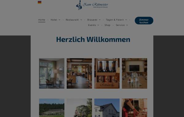 Vorschau von www.zum-rittmeister.de, Hotel & Wirtshaus 