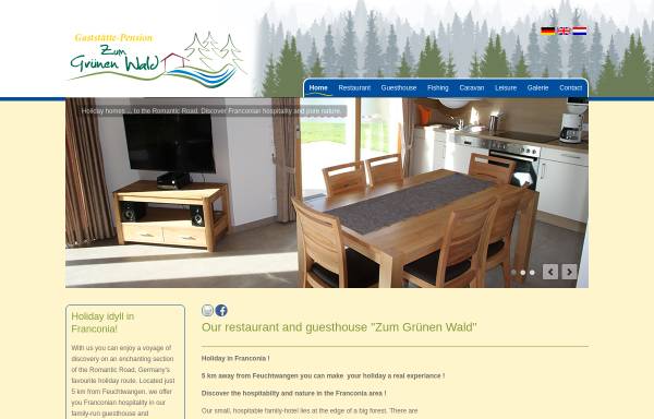 Vorschau von www.braeutigam-pension.de, Gaststätte-Pension 