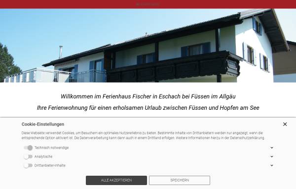 Ferienhaus Fischer in Eschach