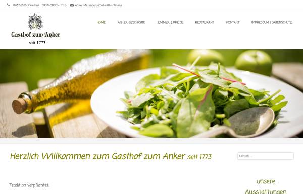 Vorschau von www.gasthof-anker-miltenberg.de, Gasthof Adler