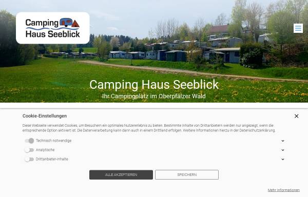 Vorschau von www.camping-haus-seeblick.de, Camping-Haus-Seeblick