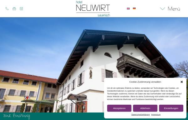 Vorschau von www.hotel-neuwirt.de, Hotel Neuwirt