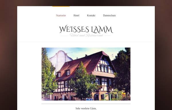 Hotel - Restaurant Weisses Lamm Bruchsal-Untergrombach
