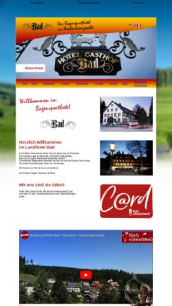 Vorschau der mobilen Webseite www.bogensporthotel.de, Hotel Bad