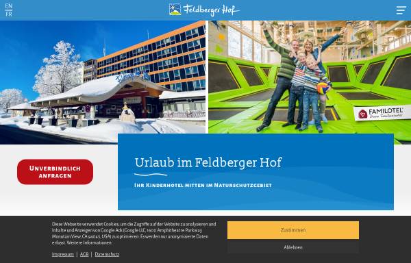 Vorschau von www.feldberger-hof.de, Hotel Feldberger Hof