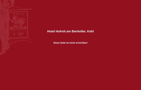 Vorschau von www.hofreit-kehl.de, Hotel Hofreit