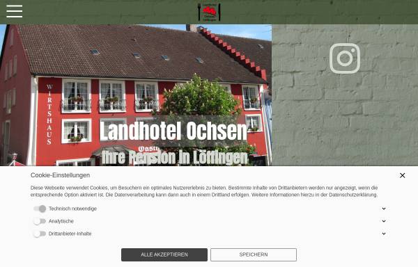 Vorschau von www.landhotel-ochsen.de, Landhotel Ochsen