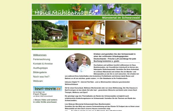 Vorschau von www.haus-muehlenmatten.de, Haus Mühlenmatten