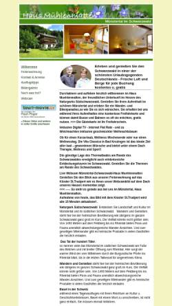 Vorschau der mobilen Webseite www.haus-muehlenmatten.de, Haus Mühlenmatten