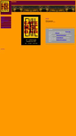 Vorschau der mobilen Webseite www.cafeexil.de, Cafe Exil