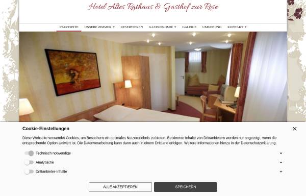 Vorschau von www.hotel-altes-rathaus.de, Hotel Altes Rathaus