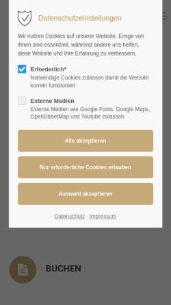 Vorschau der mobilen Webseite www.ochsen.de, Zum Goldenen Ochsen