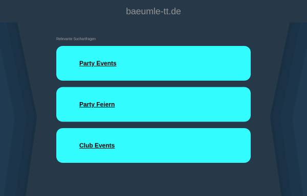 Vorschau von www.baeumle-tt.de, Bäumle, Lounge/Club