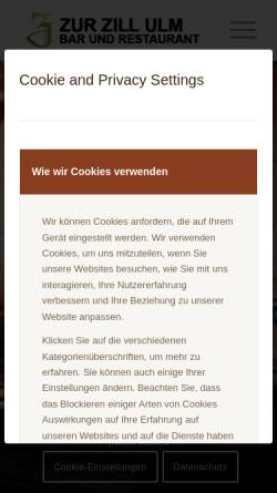 Vorschau der mobilen Webseite www.zur-zill.de, Zur Zill