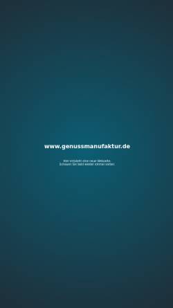 Vorschau der mobilen Webseite www.herbst-genussmanufaktur.de, Remsstube