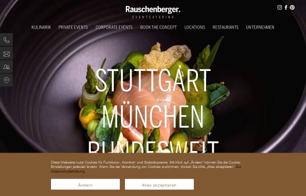 Vorschau von www.rauschenberger-catering.de, Rauschenberger Partyservice