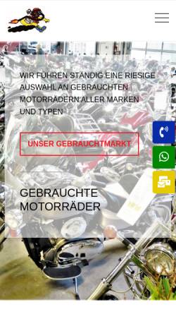 Vorschau der mobilen Webseite motorradhohls.de, Motor Service Hohls