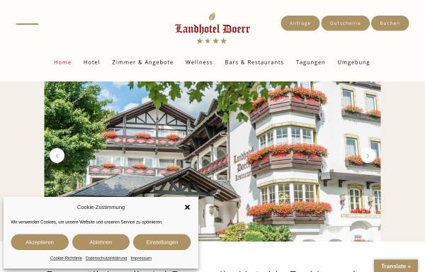 Vorschau von www.landhotel-doerr.de, Landhotel Doerr