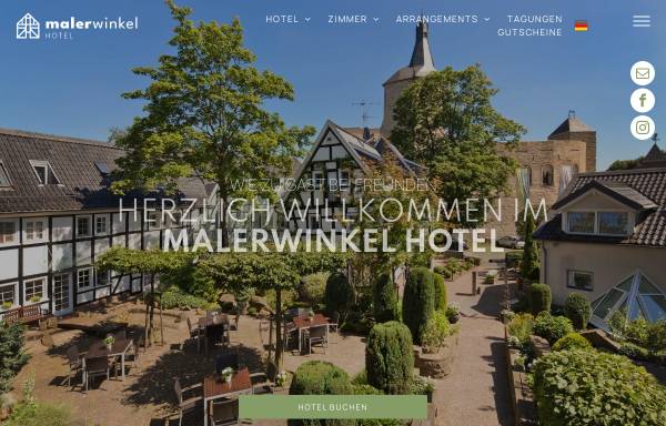 Vorschau von www.malerwinkel-hotel.de, Malerwinkel Hotel
