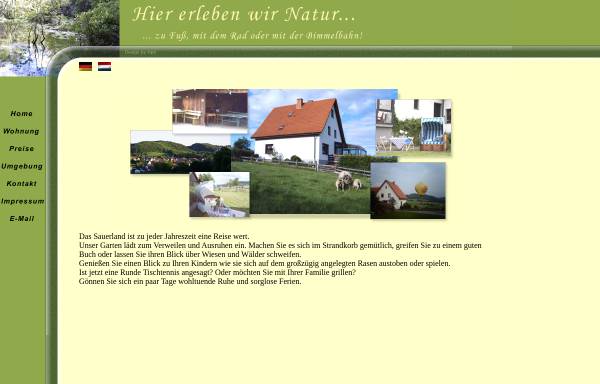 Vorschau von www.ferien-im-haus-am-wald.de, Ferienwohnung Familie Helle