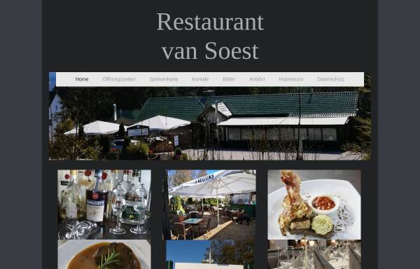 Vorschau von www.restaurant-vansoest.de, Restaurant van Soest