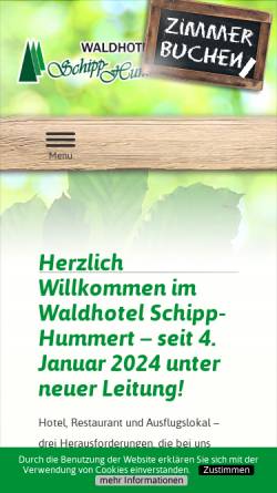 Vorschau der mobilen Webseite www.waldschaenke-emsdetten.de, Waldschänke Emsdetten
