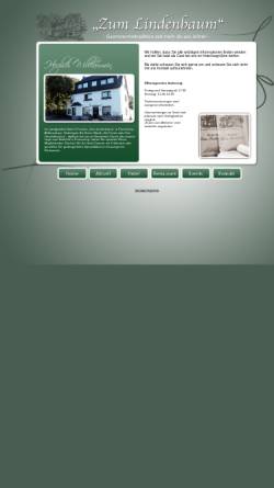 Vorschau der mobilen Webseite zum-lindenbaum.de, Landgasthof Zum Lindenbaum