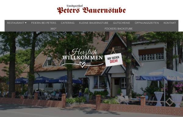 Vorschau von www.peters-bauernstube.de, Peters-Bauernstube