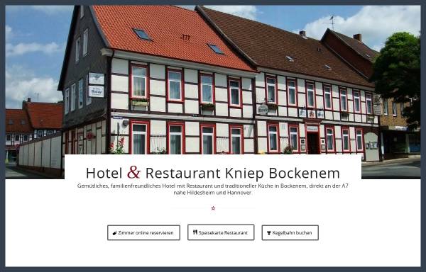 Vorschau von www.hotel-kniep.de, Hotel-Restaurant Kniep