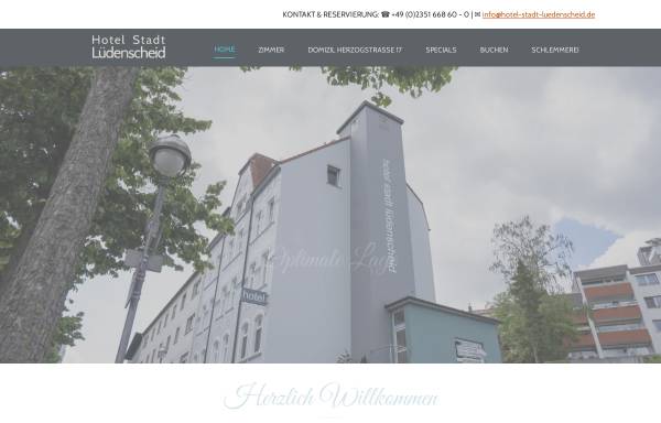 Vorschau von www.hotel-stadt-luedenscheid.de, Hotel Stadt Lüdenscheid
