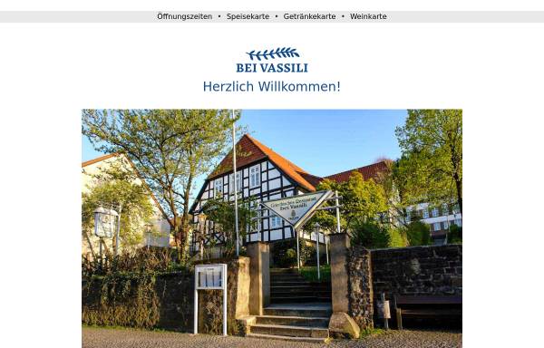 Vorschau von www.bei-vassili.de, Bei Vassili