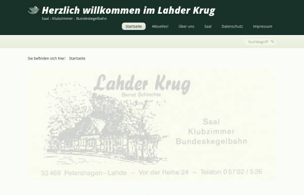 Vorschau von www.lahder-krug.de, Lahder Krug