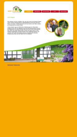 Vorschau der mobilen Webseite www.hof-stapel.de, Hof Stapel