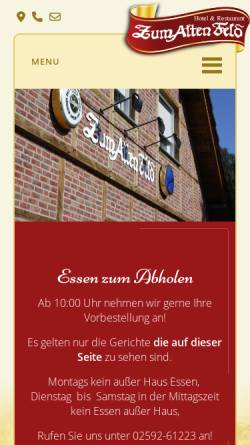 Vorschau der mobilen Webseite www.zum-alten-feld.de, Zum Alten Feld